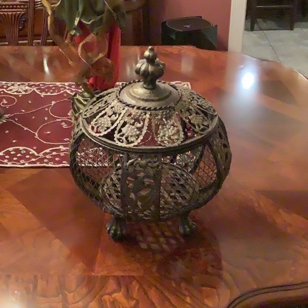 Decorative Metal Bowl